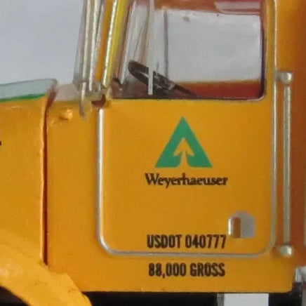 N Trainworx Weyerhaeuser Kenworth T800 Log Truck 48086