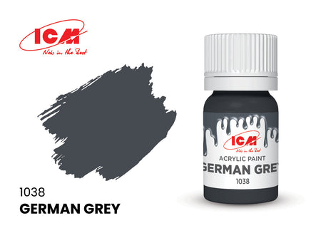 ICM Acrylic Paint German Grey (12 ml) 1038