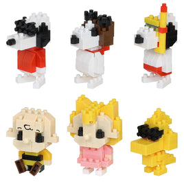 Nanoblock Peanuts Vol. 3 Mininano Set of 6 22403