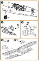 1/72 Clear Prop Polikarpov R-5 Exterior Set 72034