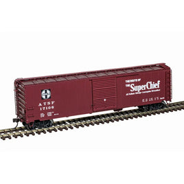 HO Atlas 50' Postwar Single Door Box Car Santa Fe #17003 - 20007524 - MPM Hobbies