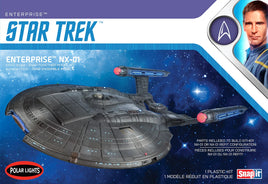 1/1000 Polar Lights Star Trek NX-01 Enterprise (Snap) 966 - MPM Hobbies