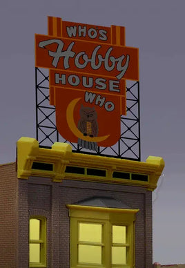 O/HO Miller Engineering Large Who's Hobby Bulletin Board 88-1401 - MPM Hobbies