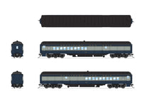 HO Broadway Ltd B&O Coach-Baggage Combine #1430 Blue/Gray/Imitation Gold 9112 - MPM Hobbies
