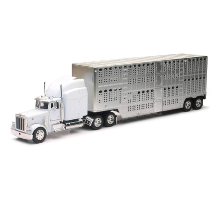 1/32 New-Ray Peterbilt 379 PotBelly Livestock 12073