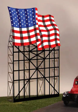 O/HO Miller Engineering Large 4000 Series Roadside Flags 4071 - MPM Hobbies