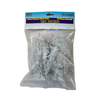 Rock Island Snow-Covered Dense Pine Trees 5pc 3.2"; 7pc 4.3" 24200