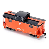 HO Bowser N5 Caboose PRR Orange Plain Keystone Road #477188 - 43366 - MPM Hobbies