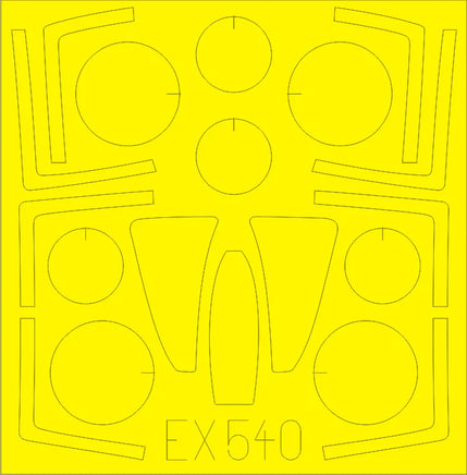 1/48 Eduard Paint Mask for TAMIYA F-14A EX540