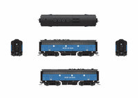 HO Broadway Ltd EMD F3B B&M 4228B Blue McGinnis Paragon4 Sound/DC/DCC 9657