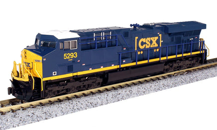 N Kato GE ES44DC CSX #5293 Boxcar Logo 1768948 - MPM Hobbies