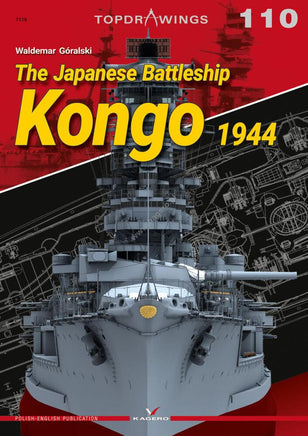 Kagero Publishing The Japanese Battleship Kongo 1944 Book 07110
