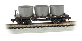 N Bachmann Old-Time Water Tank Car - Union Pacific 15553