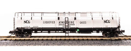 N Broadway Ltd Cryogenic Tank Cars NCG (2-Pack) 3726