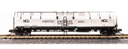 N Broadway Ltd Cryogenic Tank Cars NCG (2-Pack) 3726