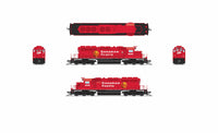 N Broadway Ltd EMD SD40-2 CP 6606 Golden Beaver Scheme No-Sound/DCC-Ready 9484