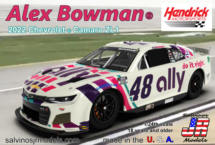 1/24 Salvino Hendrick Motorsports Alex Bowman 2022 Camaro 31246