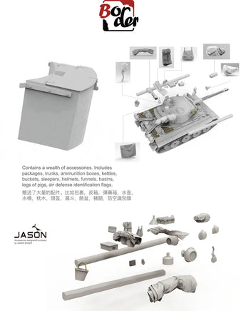 1/35 Border Model Tiger I Early Production Battle of Kharkov BT034