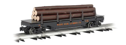 O Williams Operating Log Dump Car West Side Lumber 47927
