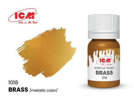 ICM Acrylic Paint Brass (12 ml) 1018