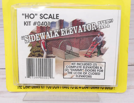 HO Bar Mills Sidewalk Elevator Kit 401