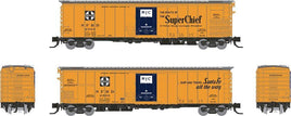 N Rapido Santa Fe RR-56 Mechanical Reefer: Super Chief Slogan: Single Car 561001A