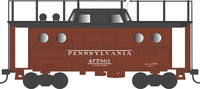 HO Bowser N5c Caboose PRR Early Eastern Region w/Trainphone Road #477994 - 43386 - MPM Hobbies