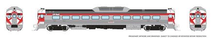 N Rapido Budd RDC-1 (Ph 2) (DC/Silent): CP Rail - Action Red 516007