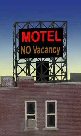 N/Z Miller Engineering Motel Rooftop Billboard 338975 - MPM Hobbies