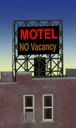 N/Z Miller Engineering Motel Rooftop Billboard 338975 - MPM Hobbies