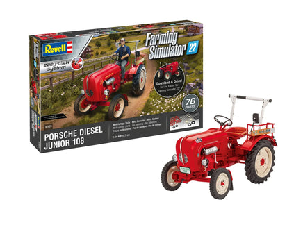 1/24 Revell Germany Porsche Diesel Junior 108 - Farming Simulator Edition 07823