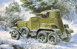 1/72 Uni Model Armored Vehicle BA10 (railway version) 366