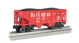 O Williams 55-Ton 2-Bay Hopper - Burlington - Red 48207
