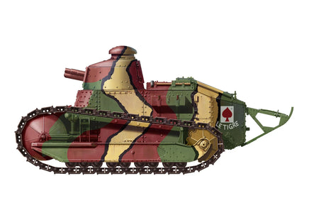 1/35 Meng Models French FT-17 Light Tank (Riveted Turret) TS011