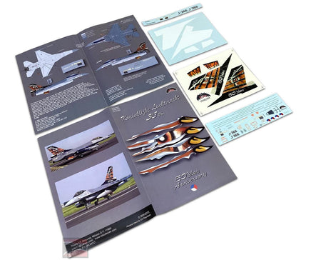 1/48 Zotz Decals F-16 Falcon Dutch NATO Tiger 50 Year Anniversary 48022