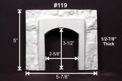 HO Monroe Tunnel Portal Concrete Lined Single-Track #119
