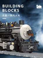 Jie-Star CN5700 Steam Locomotive Building Blocks (1136 pcs) 59003