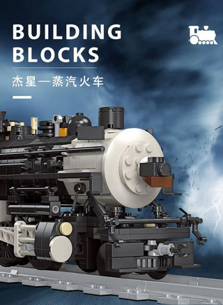 Jie-Star CN5700 Steam Locomotive Building Blocks (1136 pcs) 59003