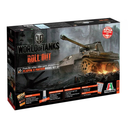 1/35 Italeri World of Tanks: Pz.Kpfw V Panther 37506