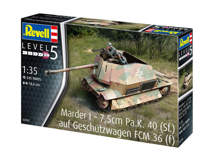 1/35 Revell Germany Marder I - 7.5cm Pa.K. 40 (Sf.) auf FCM 36(f) 03292