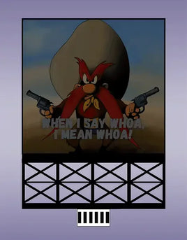 N/HO Miller Engineering Small Yosemite Sam Billboard 44-8002 - MPM Hobbies
