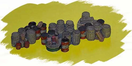 HO Bar Mills Keg & Crate Assortment 2008 - MPM Hobbies