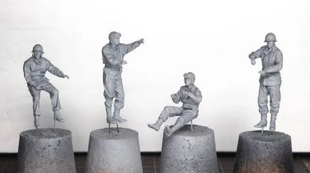 1/35 Border Model WWII U.S. Tank Crew Resin Figures BR007