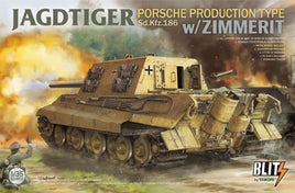 1/35 Takom Jagdtiger Sd.Kfz. 186 Porsche Production Type w/Zimmerit (Blitz) 8012