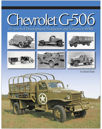 David Doyle Books - Chevrolet G-506 Chevy 4x4 in US Service - Softcover DD-Chevy-Soft