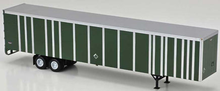 HO Bowser 53' Plate Wall Highway Trailers Undecorated Green Body 43430