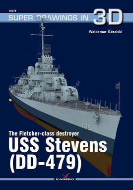 Kagero Publishing The Flecher- class destroyer USS Stevens (DD-479) 16078