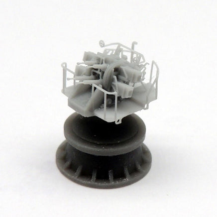 1/400 Black Cat Models Scale 2 PDR. Pom Pom MK.VIII Gun on Quad Mount MK.VII (X3) AC400003