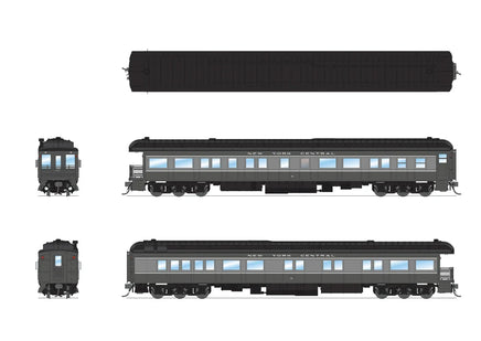 HO Broadway Ltd #11 New York Central Business Car 8956 - MPM Hobbies