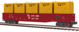 O MTH Southern Pacific Premier Gondola Car w/LCL Containers 20-95678